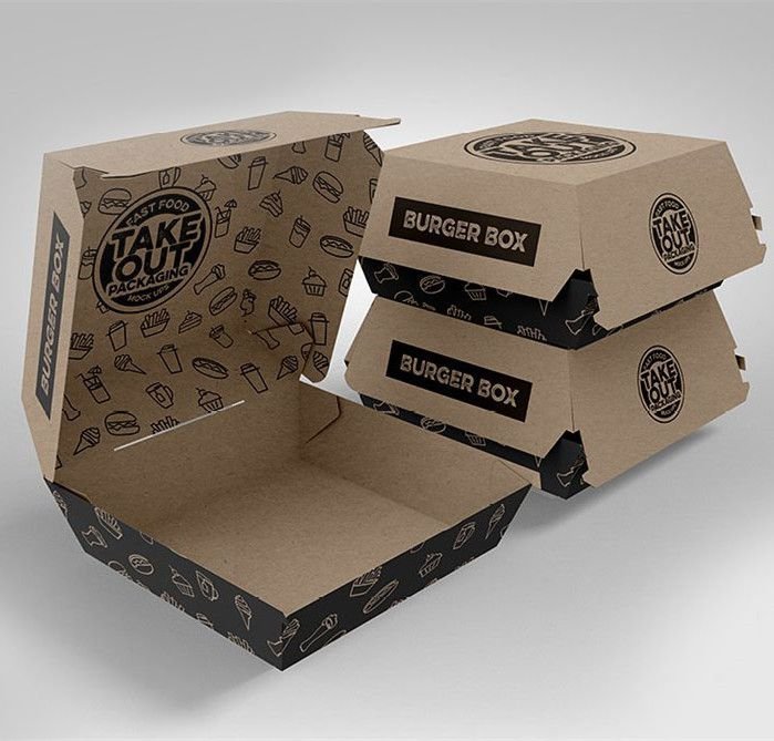 Customize Eco-Friendly Burger Box - Image 2