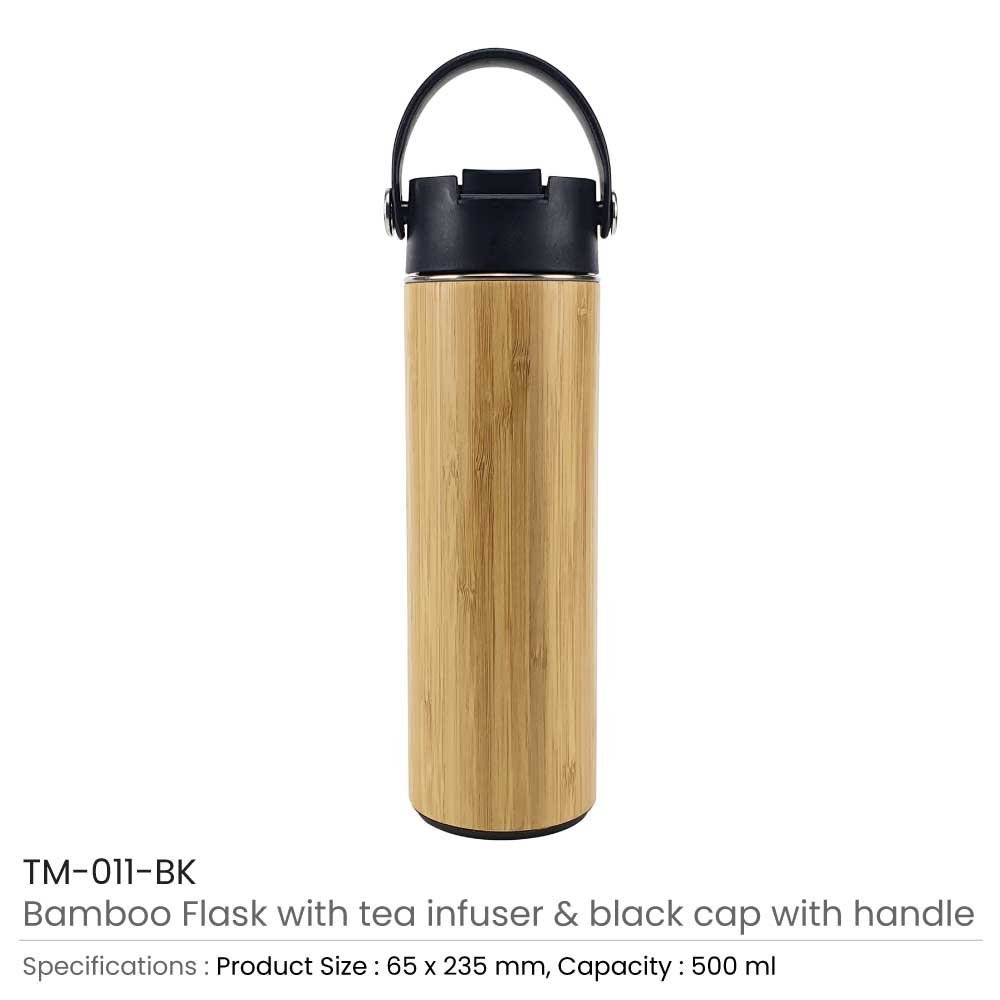 Bamboo Flask with Tea Infuser - Image 5