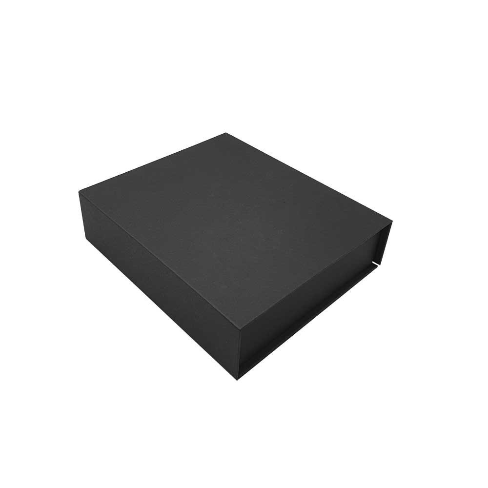 Black Packaging Box with Magnetic Flap - Image 2