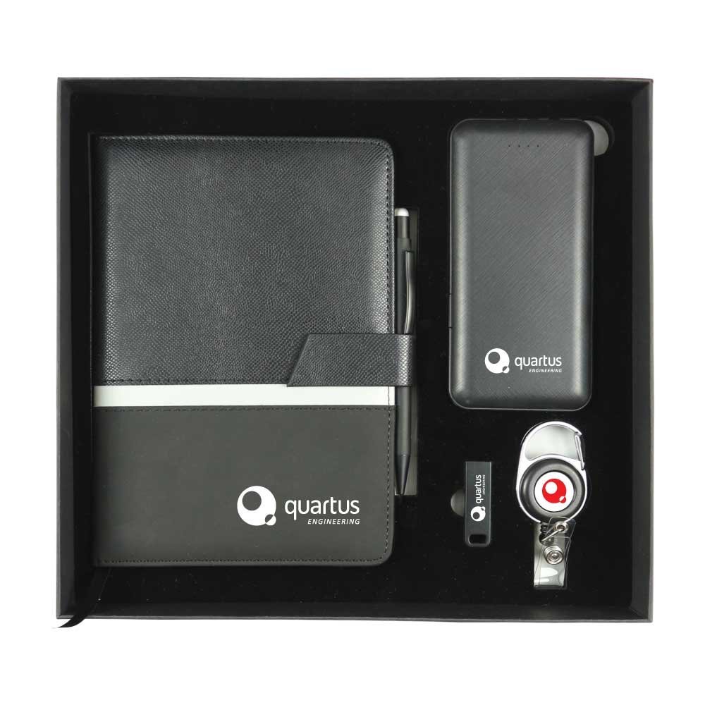 Promotional Gift Sets with Black Cardboard Gift Box - Image 2