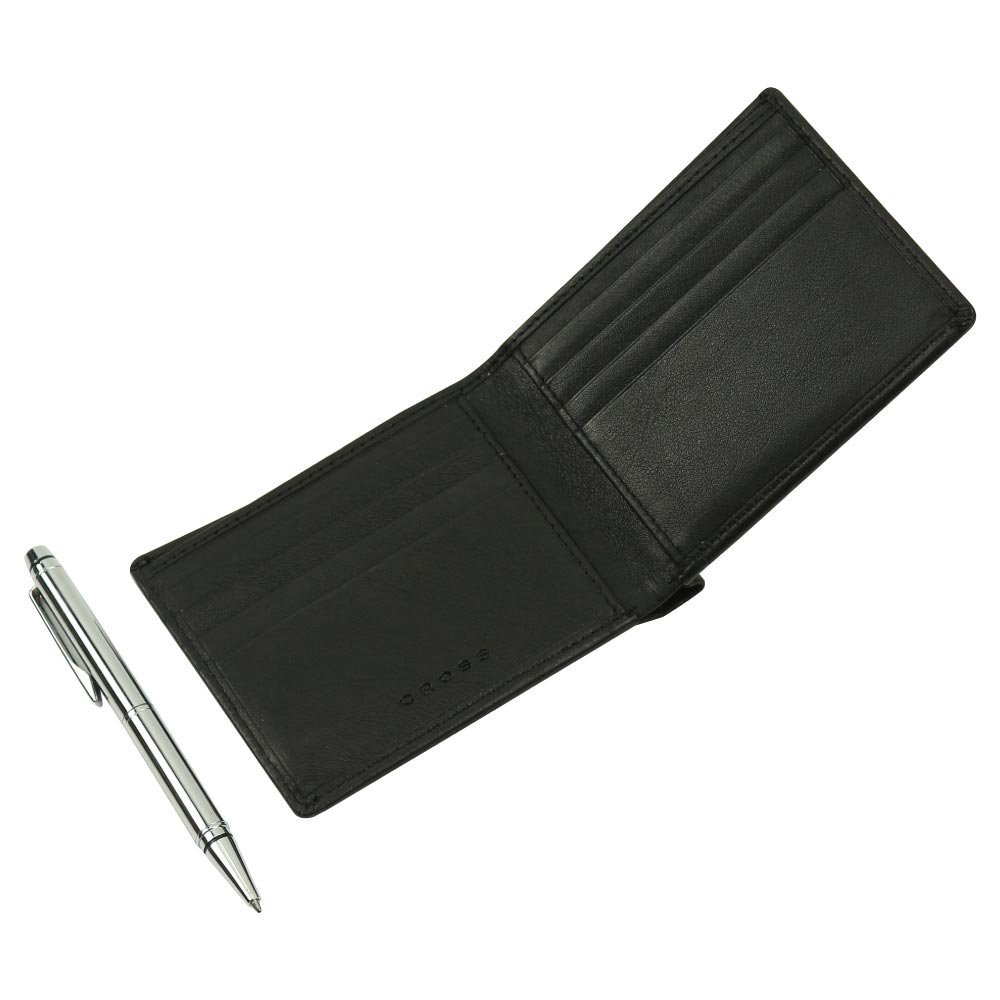CROSS Slim Wallet and Metal Pen Gift Sets - Image 3