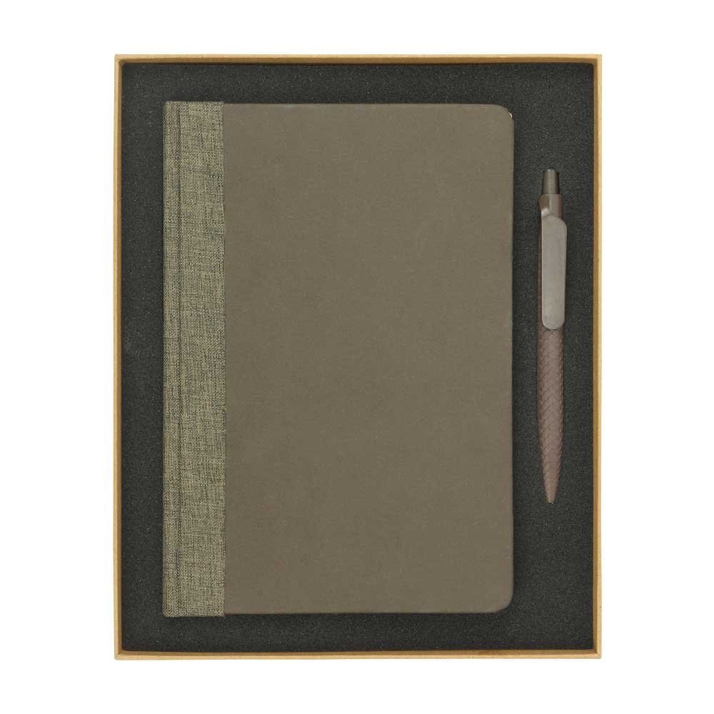 Coffee Journal Set with A5 Size Notebook and Pen