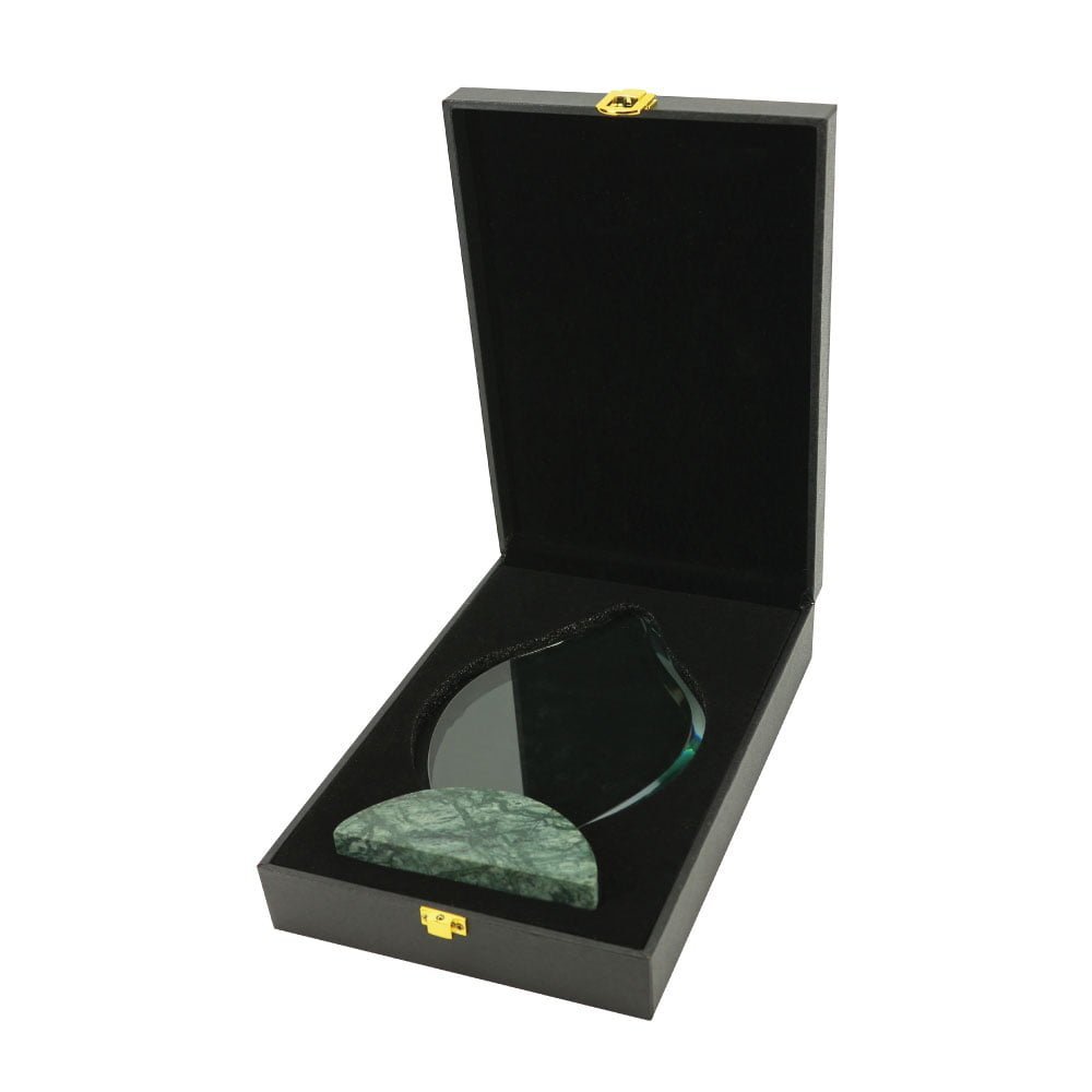 Flame Shaped Crystal & Marble Awards in Hardboard Box - Image 5