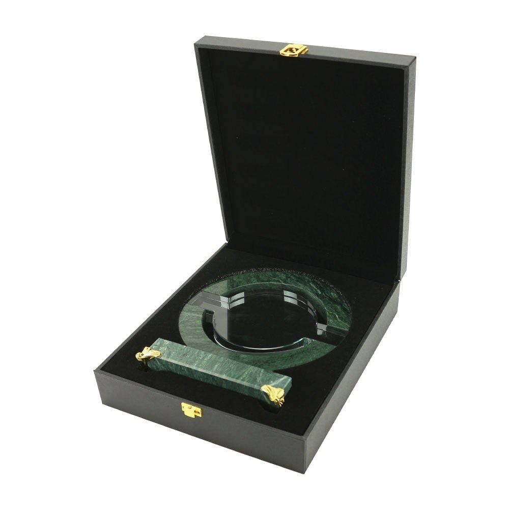 Round Crystal and Marble Awards in Hardboard Box - Image 5