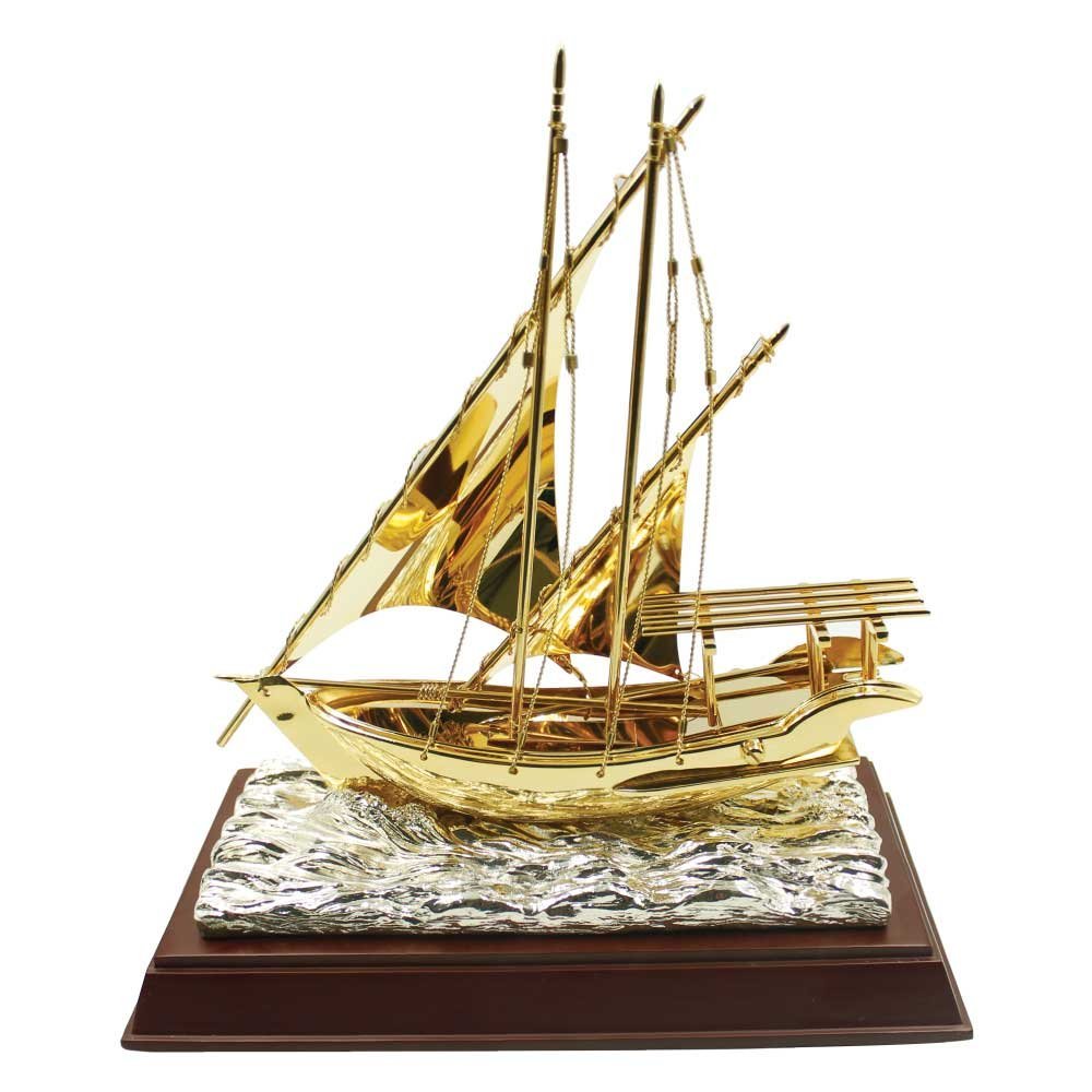 Dhow Trophy with Wooden Box