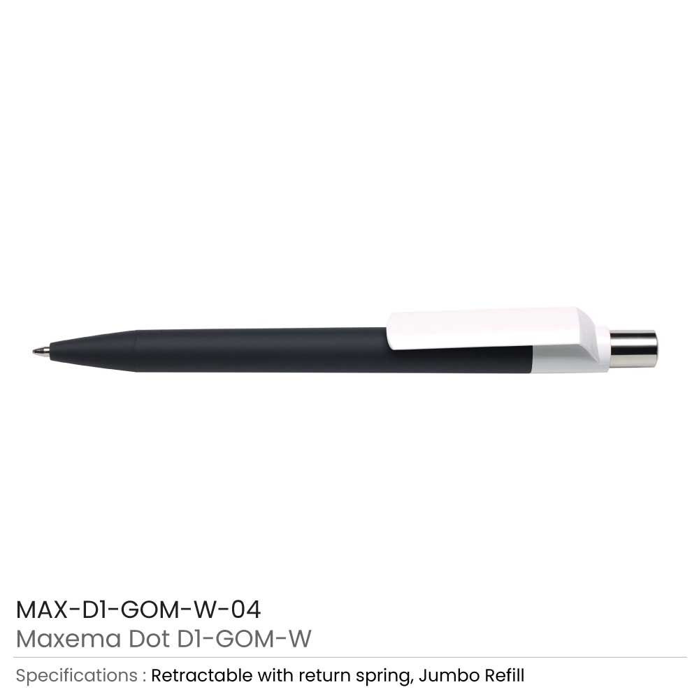 Dot Pens with White Clip - Image 17