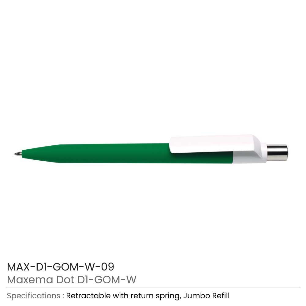 Dot Pens with White Clip - Image 19