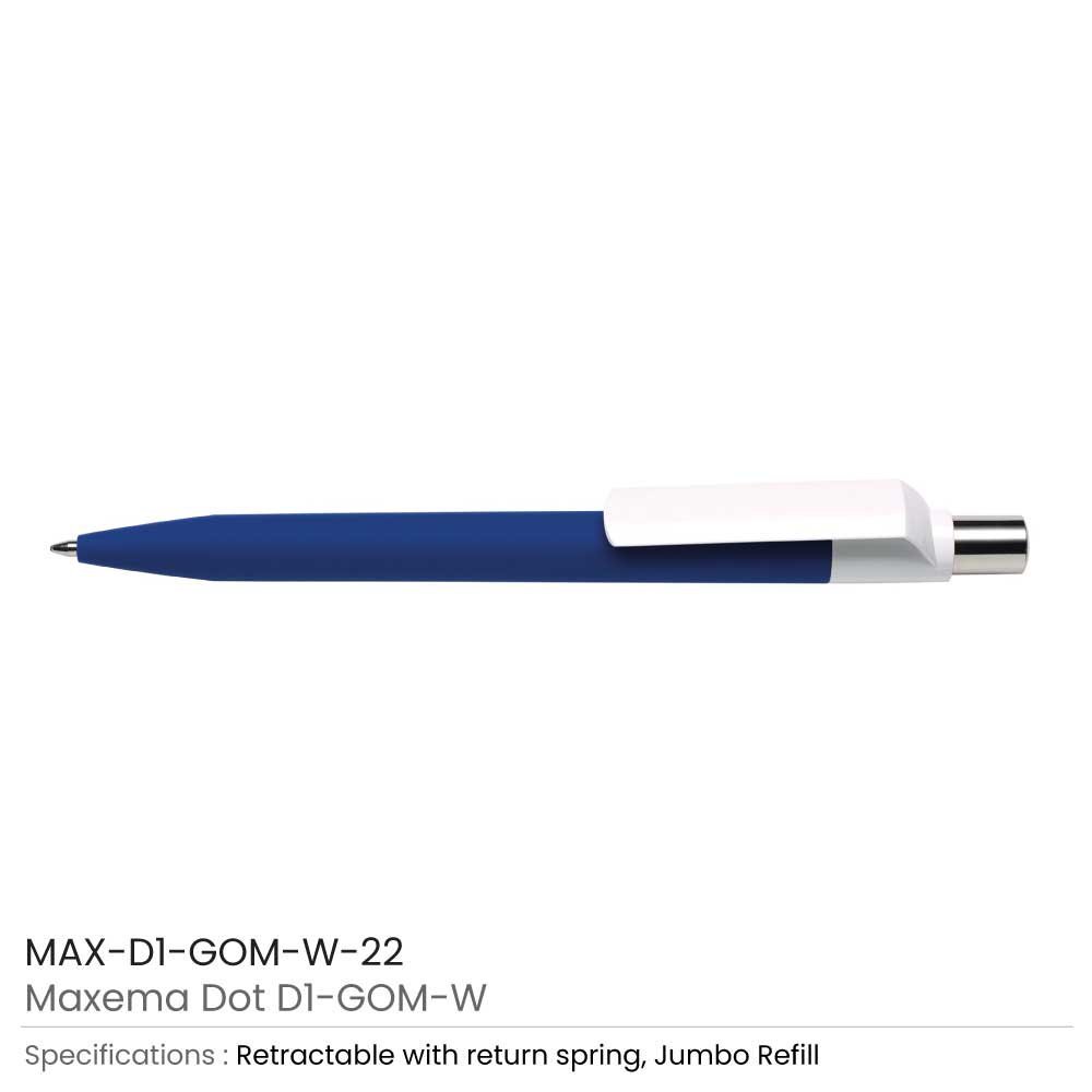 Dot Pens with White Clip - Image 23