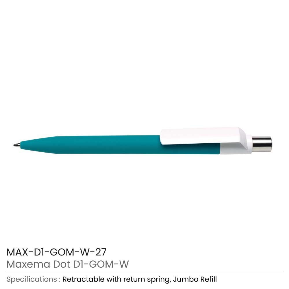 Dot Pens with White Clip - Image 13