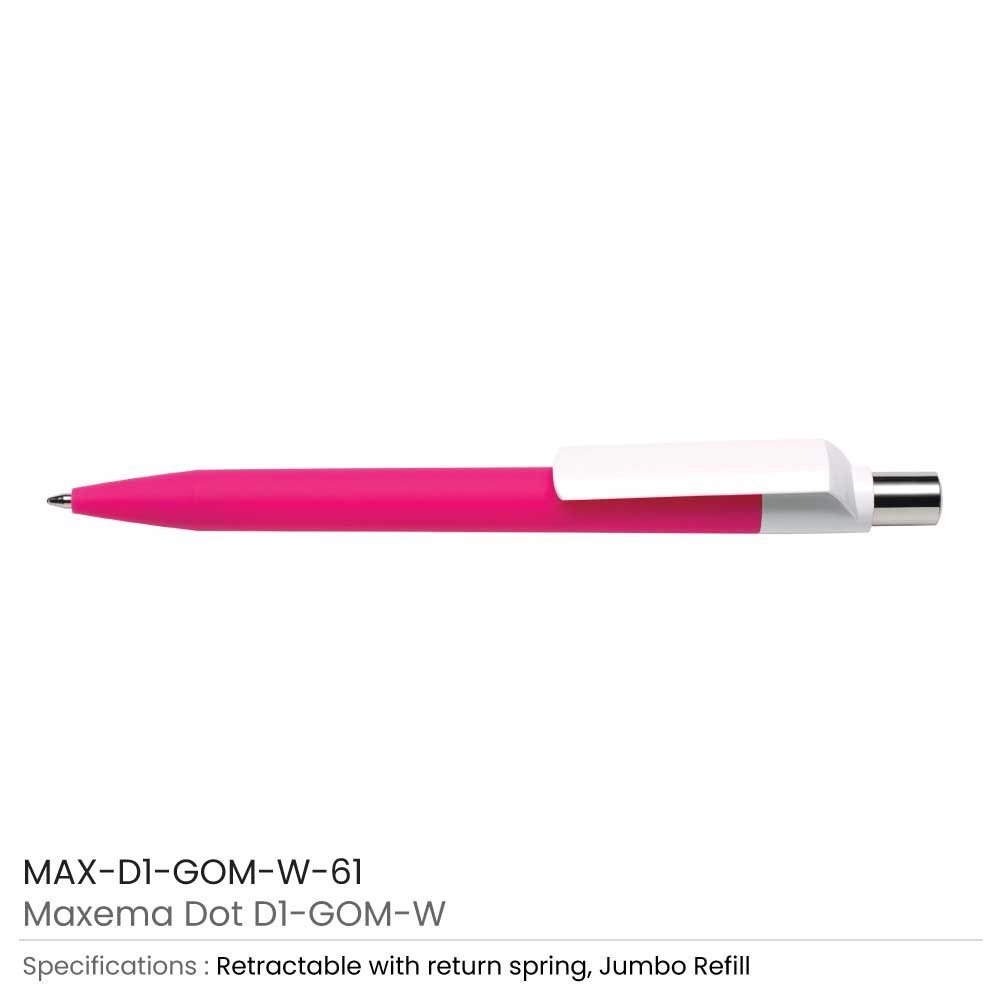 Dot Pens with White Clip - Image 11