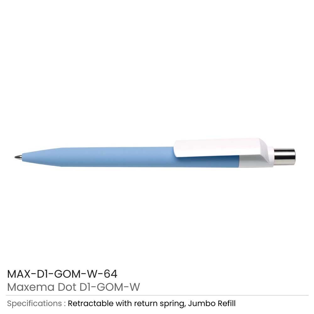 Dot Pens with White Clip - Image 10