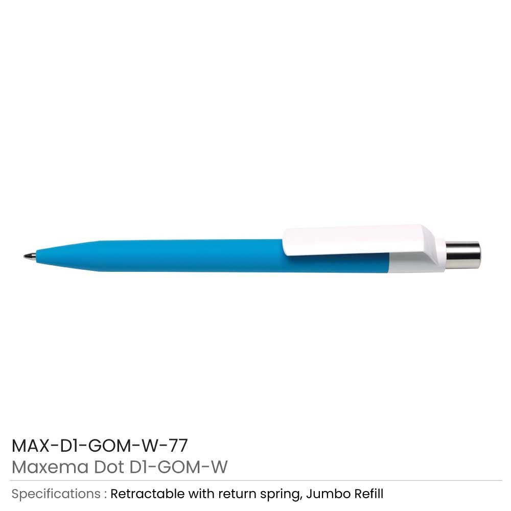 Dot Pens with White Clip - Image 6