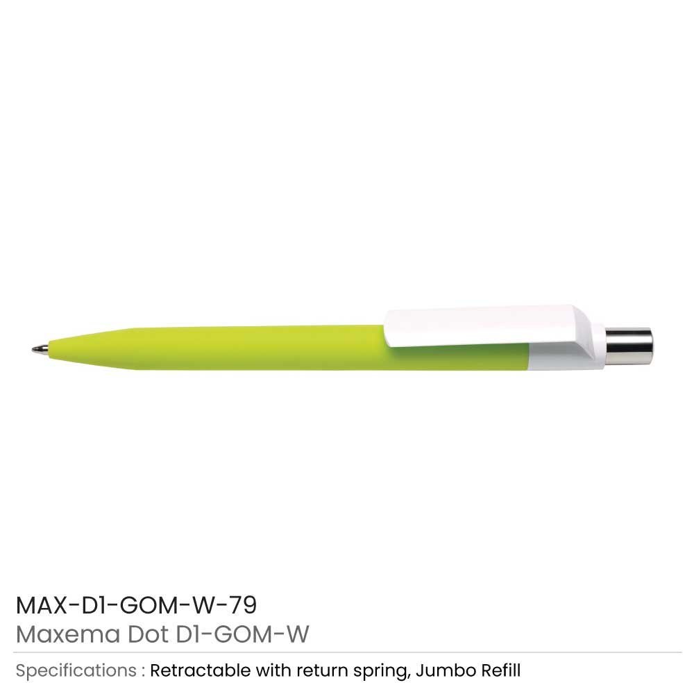 Dot Pens with White Clip - Image 5