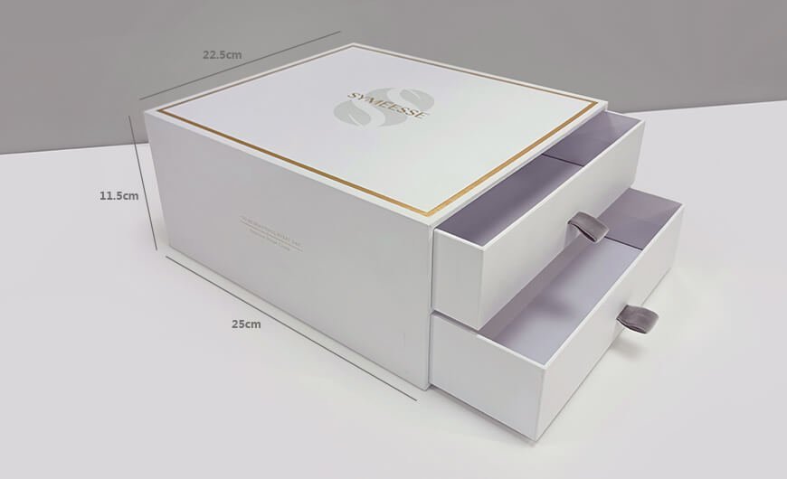 Double Drawer Hard Card Box
