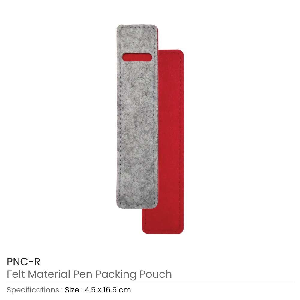 Felt Material Pen Packaging Pouch - Image 3