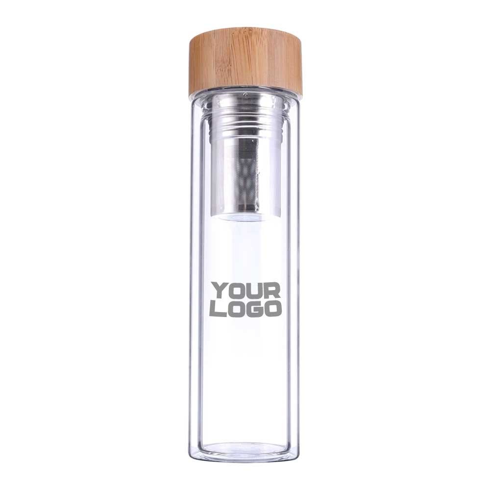 Glass and Bamboo Flask - Image 3