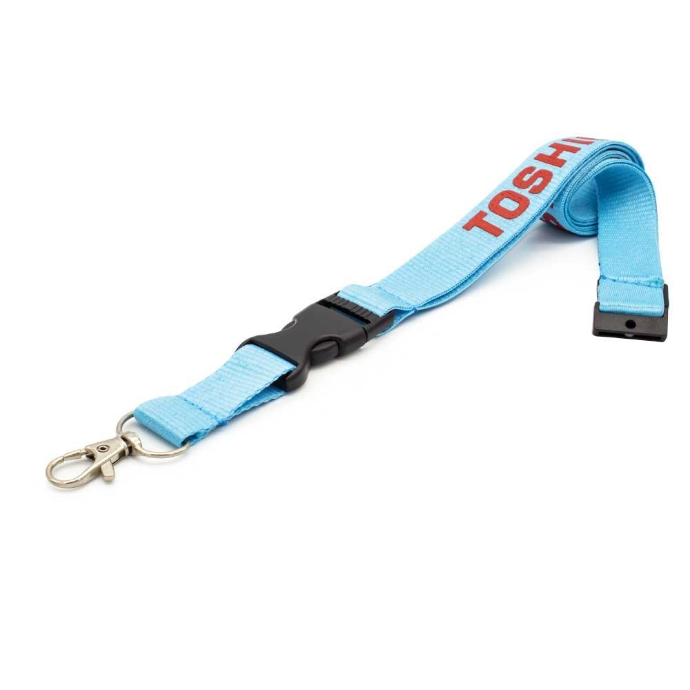 Lanyards with Hook, Safety Lock, and Buckle, 20 mm - Image 2