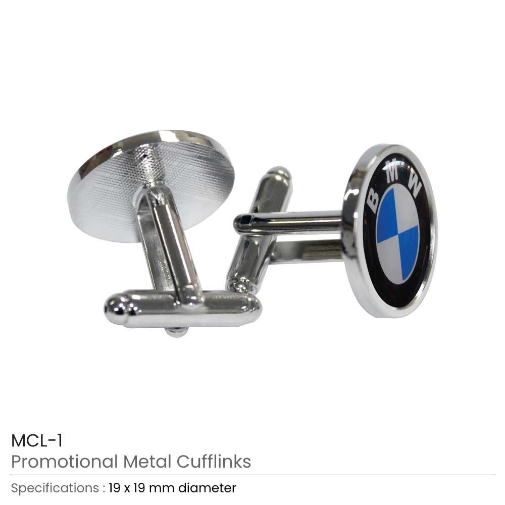 Metal Cuff Links - Image 4
