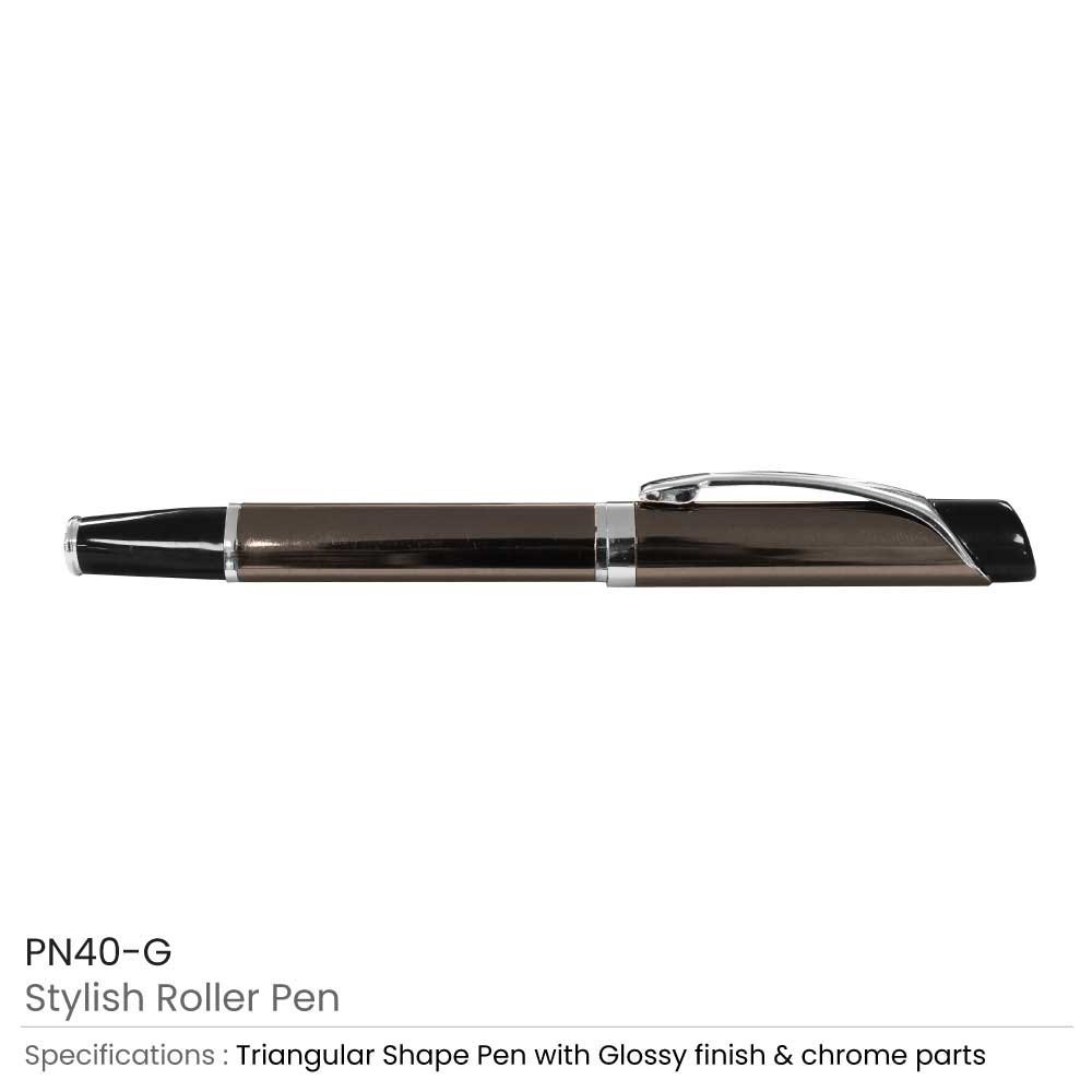 Stylish Metal Roller Pens - Image 5