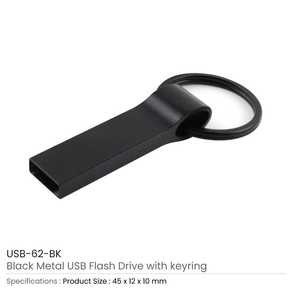 Metal USB Flash with Key Ring - Image 4