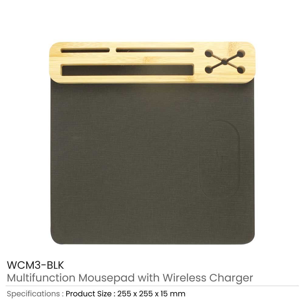 Multi-Function Mousepads with 10W Wireless Charger - Image 7