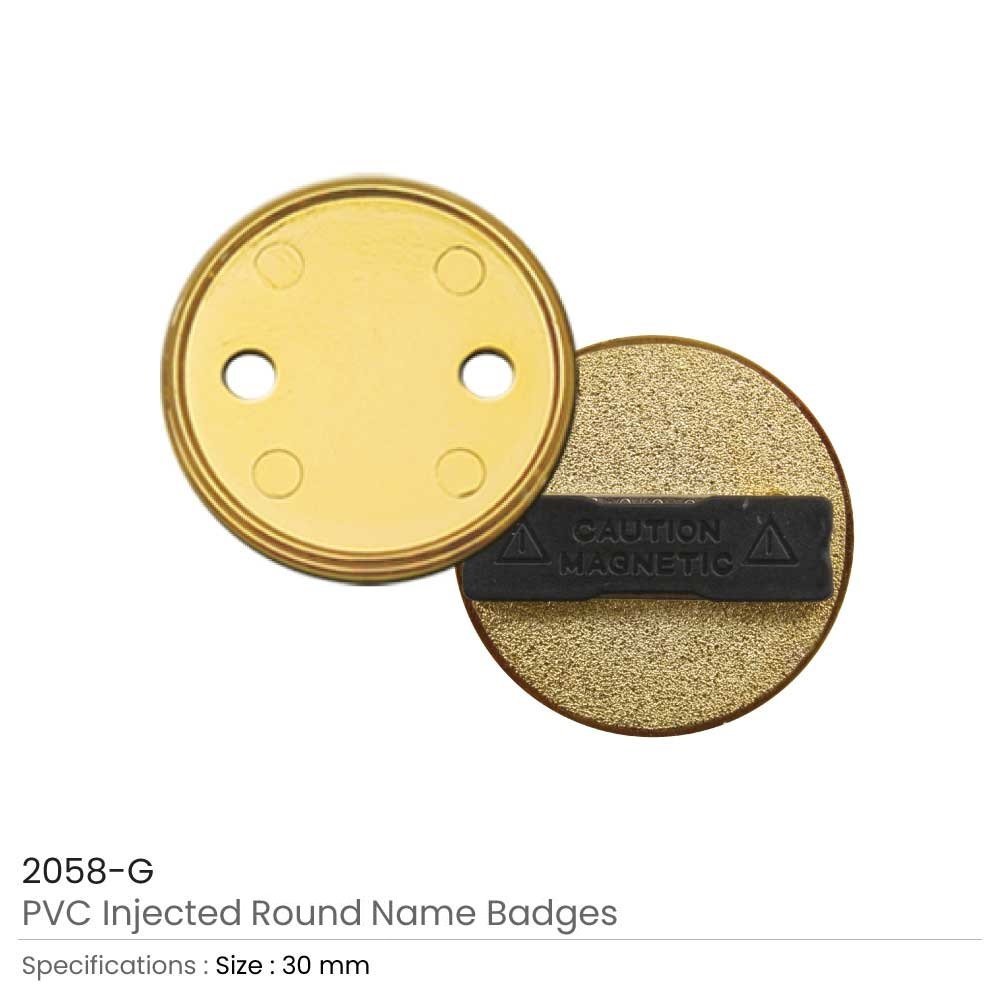 PVC Injected Round Badges - Image 3