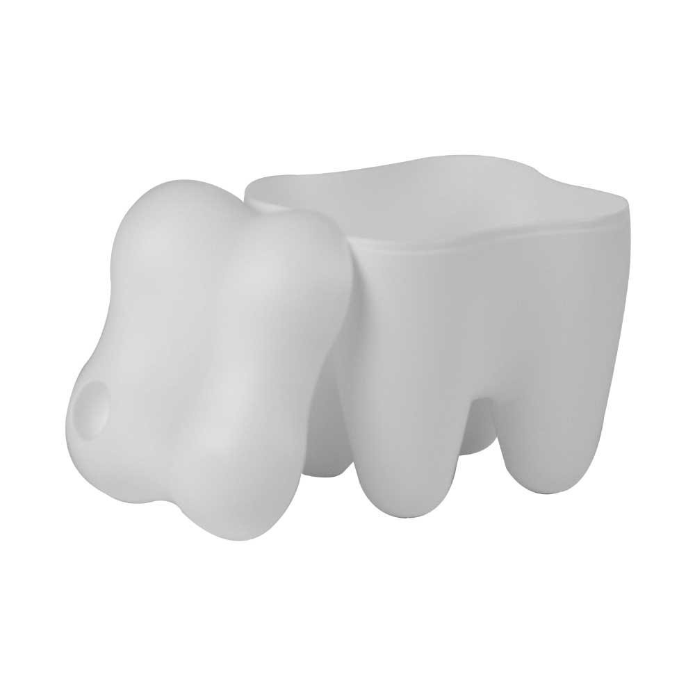 Tooth Shaped Plastic Container Box For Storage