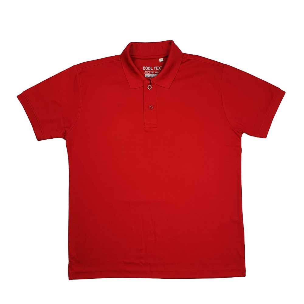 Cool Text Polo Shirts 100% Cotton Material