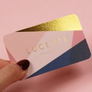 3D Luxury Business Cards