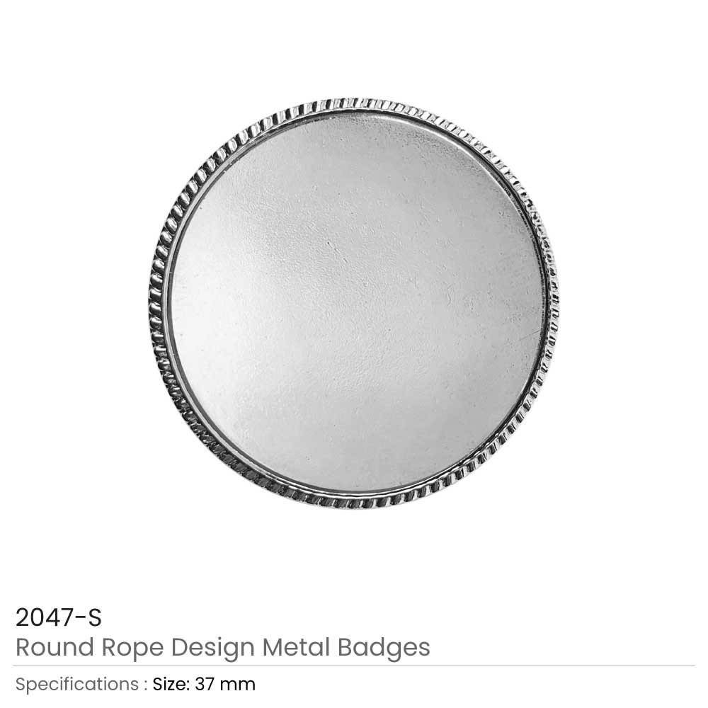 Round Rope Design Logo Badges - Image 3