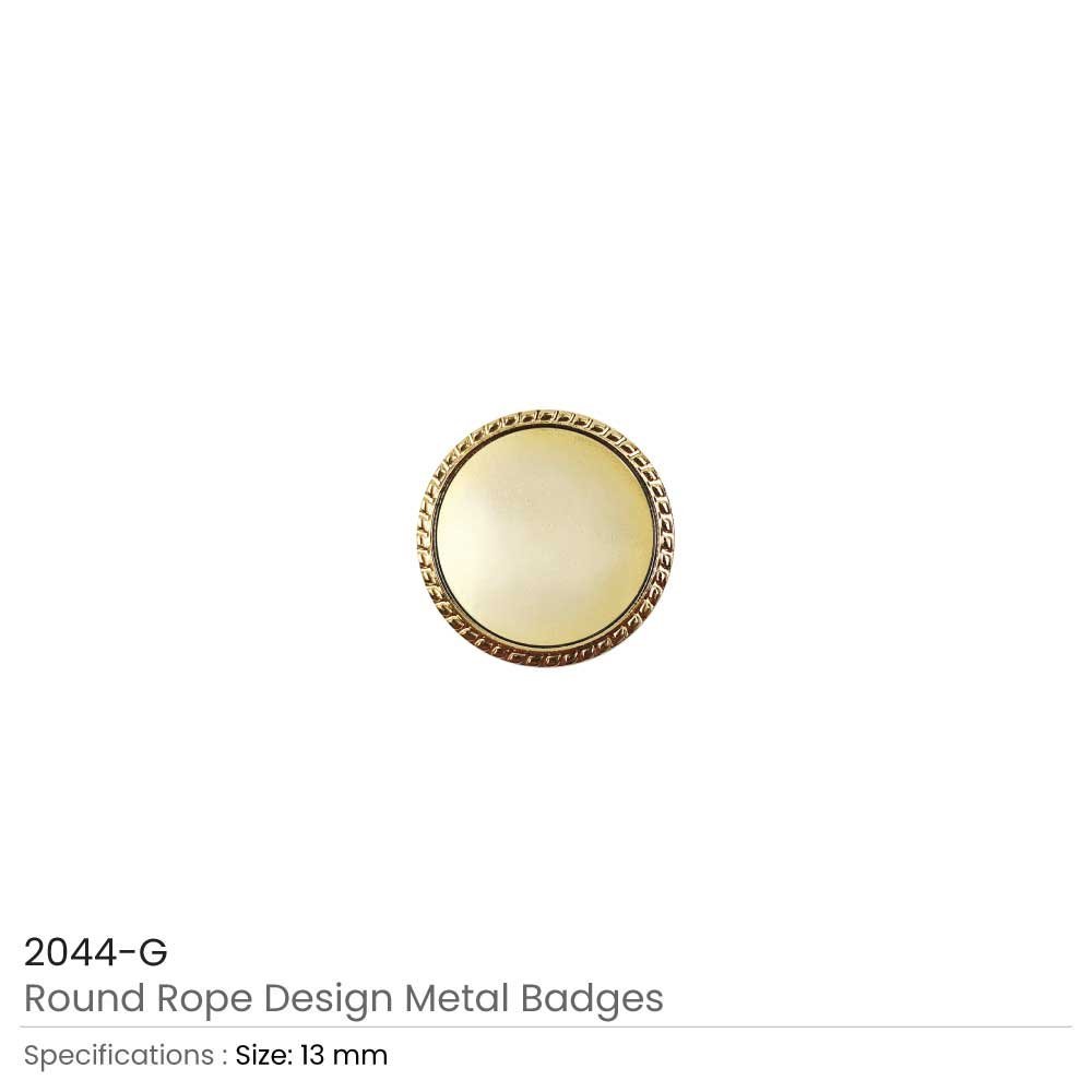 Round Rope Design Logo Badges - Image 4