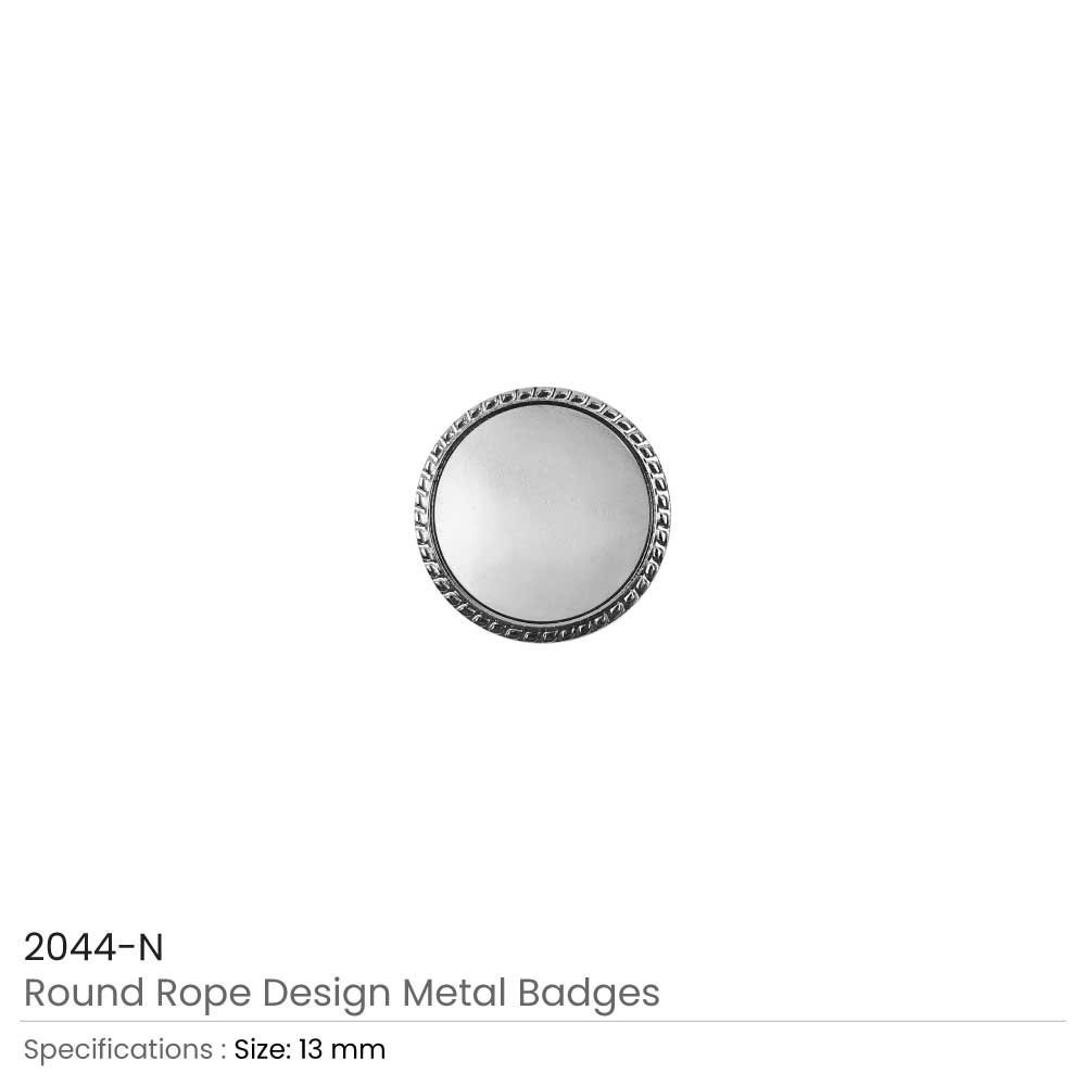Round Rope Design Logo Badges - Image 3