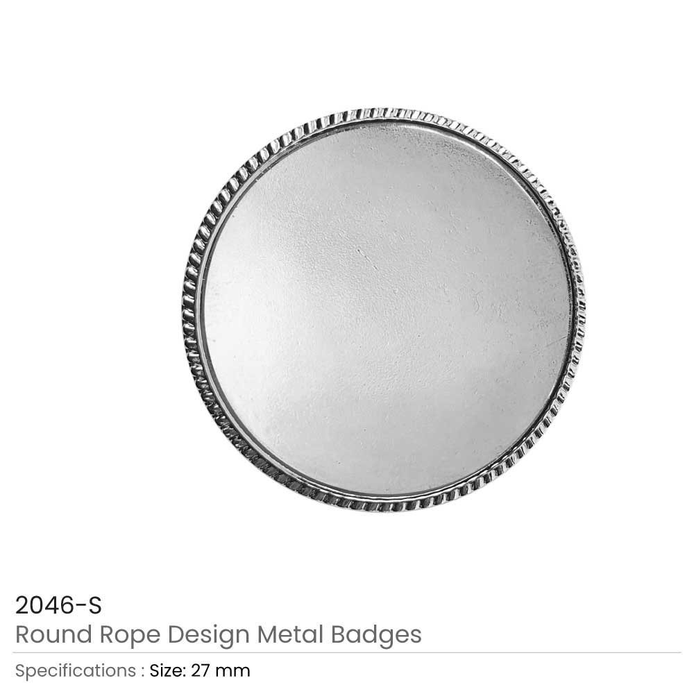 Round Rope Design Logo Badges - Image 3