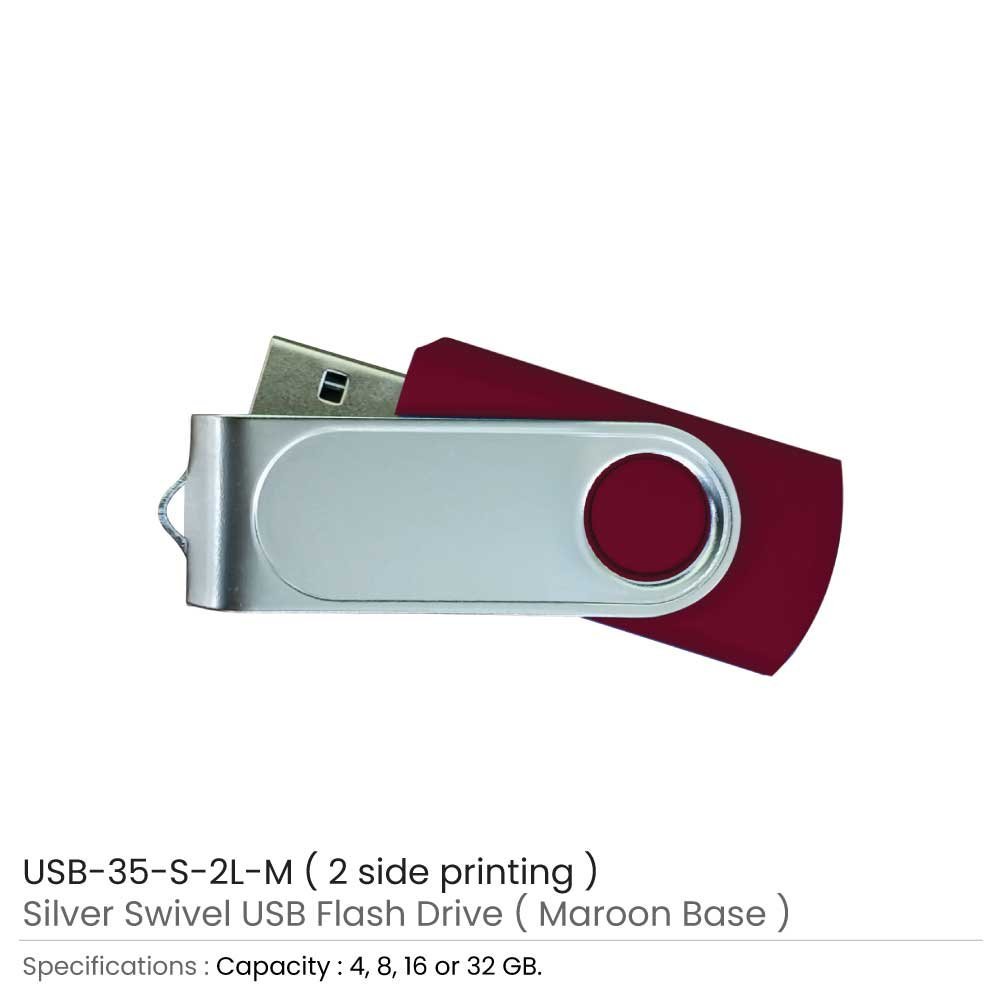 Swivel USB with 2 sides Printing - Image 11