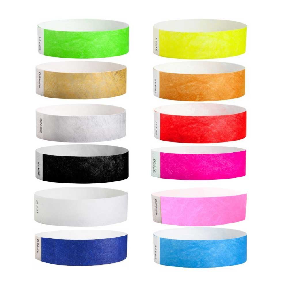 Tyvek Wristbands Waterproof, Adjustable, Adhesive - Image 17