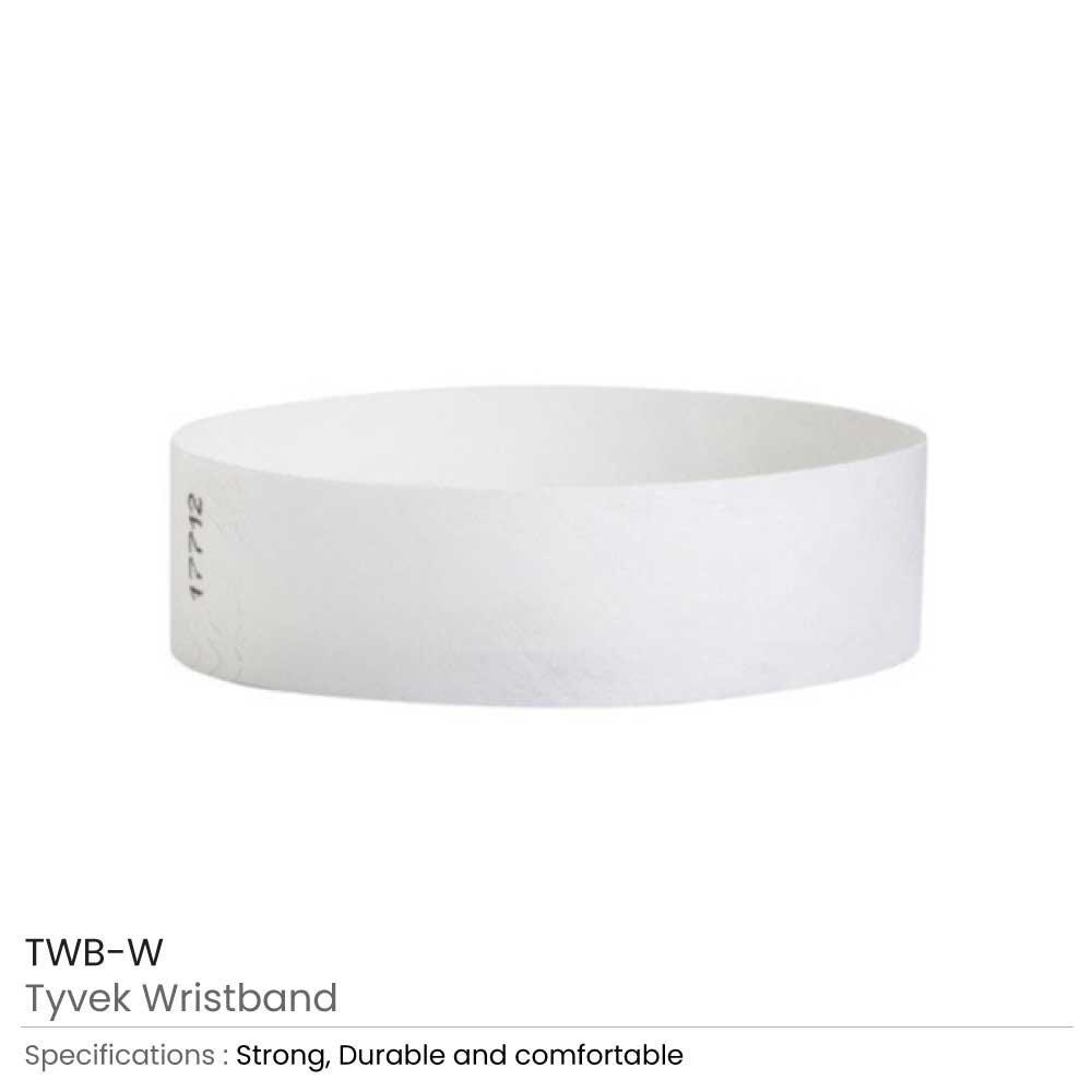 Tyvek Wristbands Waterproof, Adjustable, Adhesive - Image 4