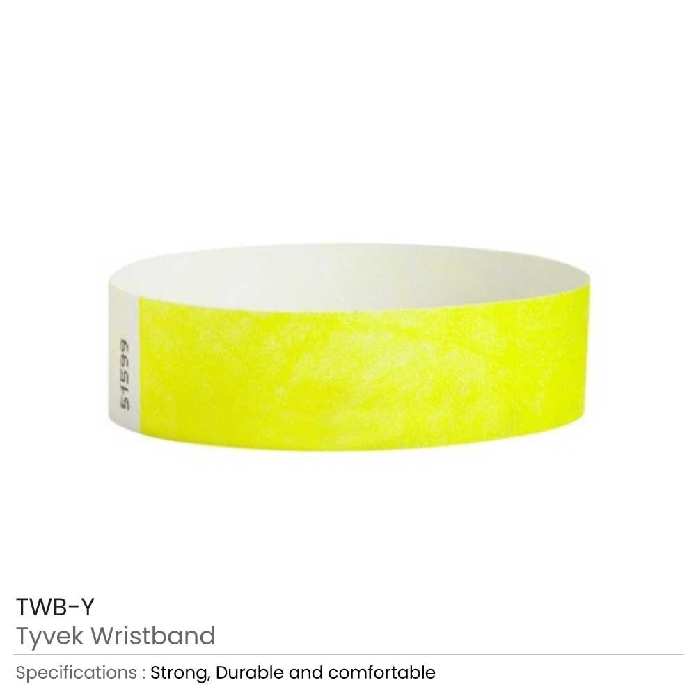 Tyvek Wristbands Waterproof, Adjustable, Adhesive - Image 3