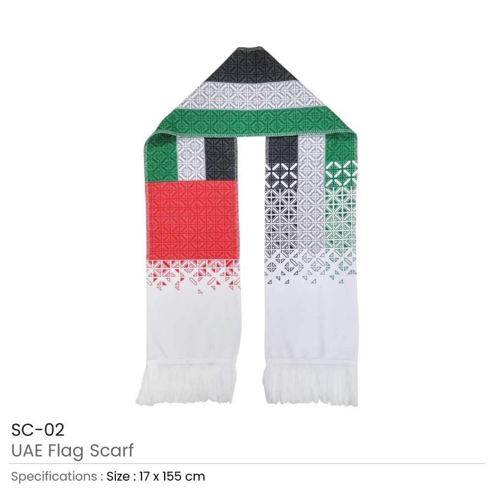 UAE Flag Scarfs - Image 2
