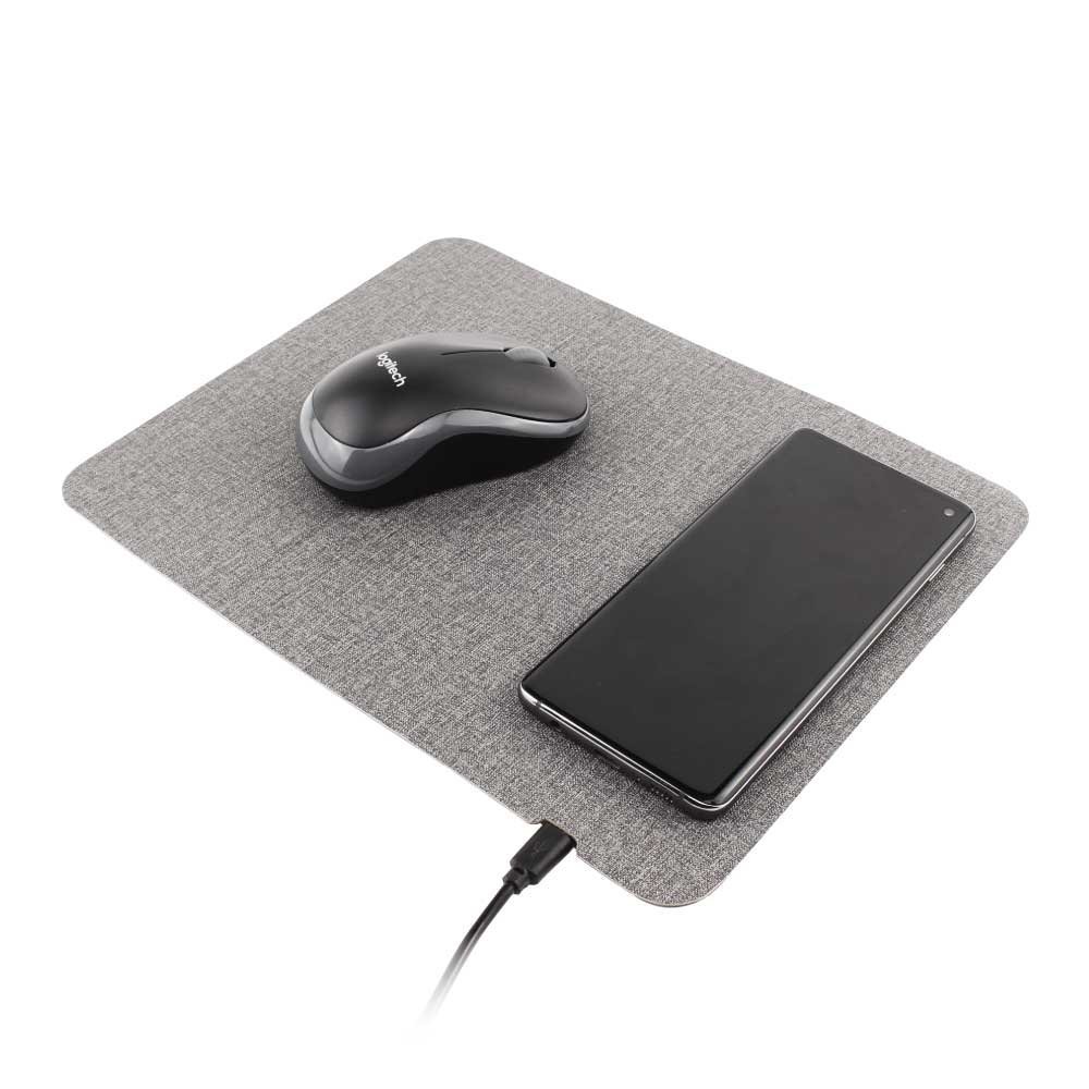 Fast Wireless Charging Mousepads 10W, Foldable Design