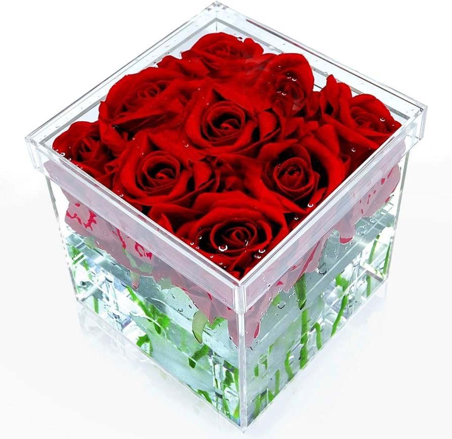 Acrylic Transparent Flower Box - Image 5