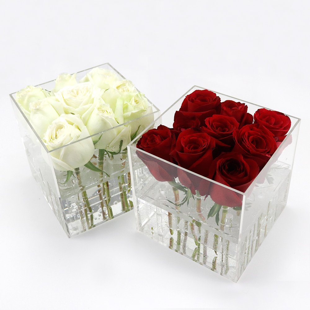 Acrylic Transparent Flower Box - Image 4