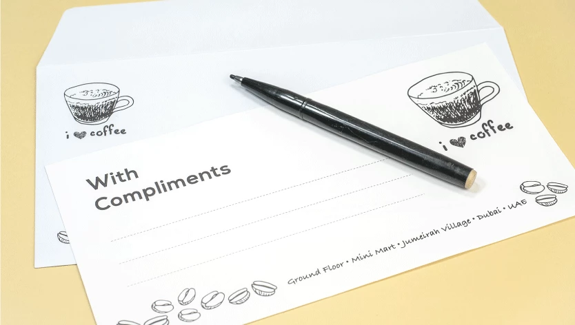 Conqueror Compliment Slips