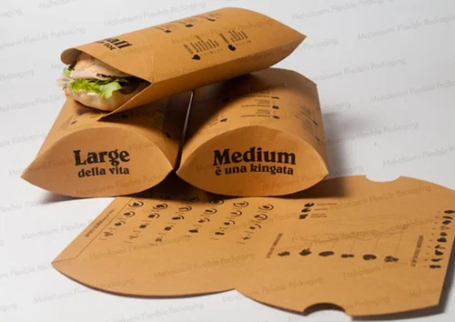 Customized Eco-Friendly Chicken Roll Box