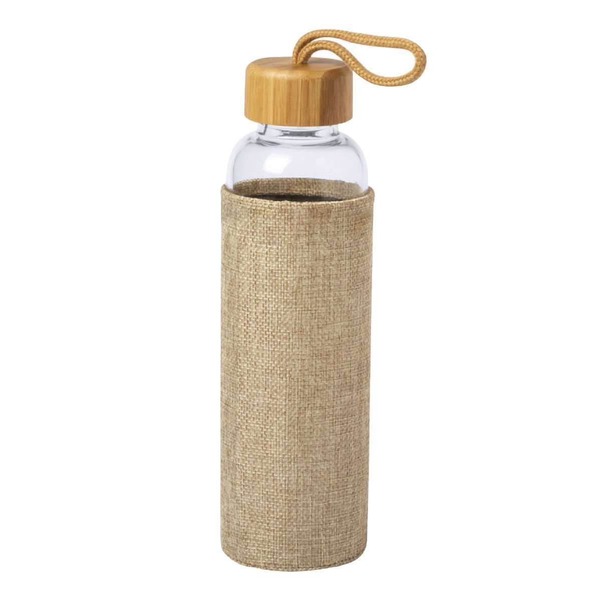 Glass Bottle with Sleeve - Image 3